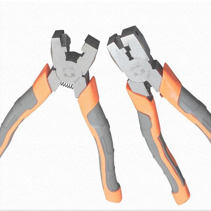 电线槽直角斜角扣条钳剪子45度直角钳卡条封边扣条角度剪边条可调