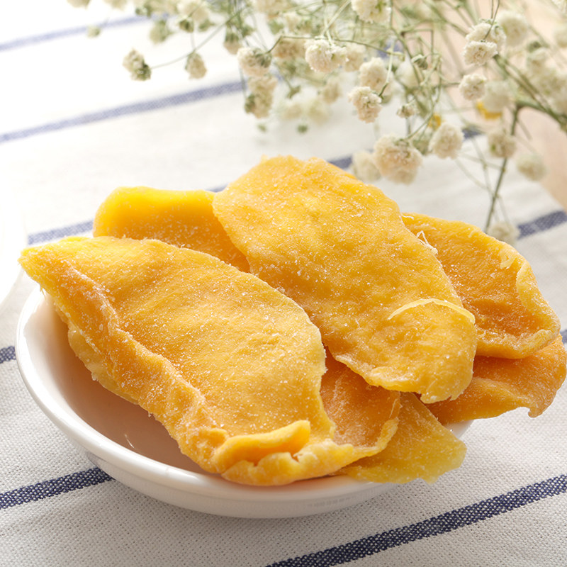 【可亿友越南风味芒果干350g】办公室零食蜜饯果脯水果干