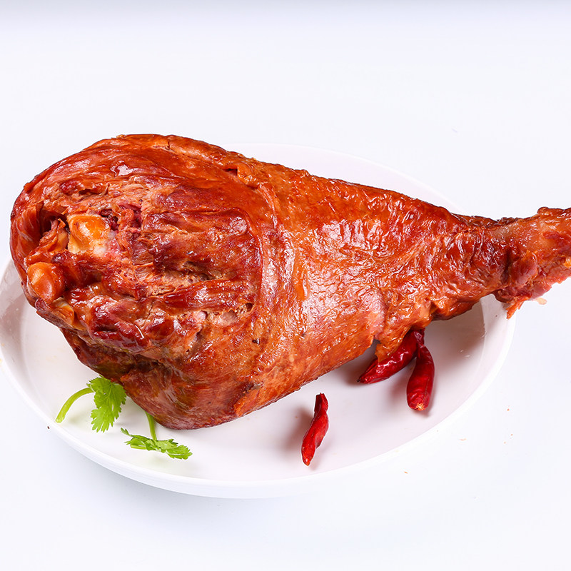 国顺火鸡腿1000g/只感恩节圣诞节礼物超大烧烤熟食鸡腿肉开袋即食