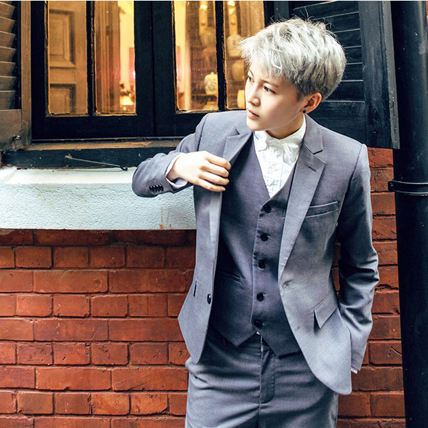 木文原创小码les帅t男西装秋冬新款休闲西服套装 西装外套