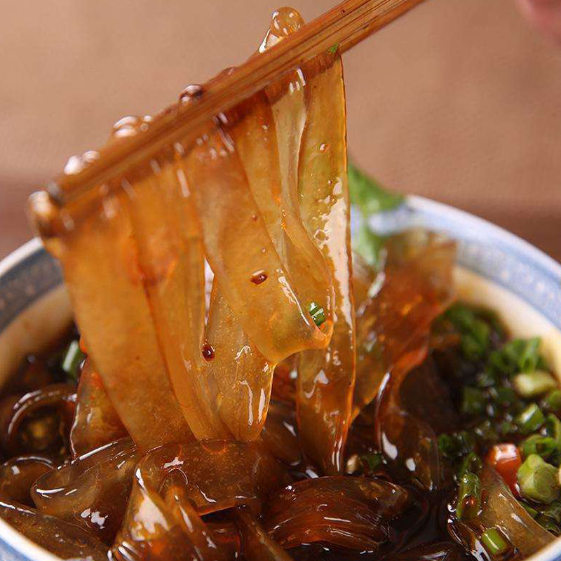 绿豆粉锅巴粉贵州重庆酉阳特产2斤新鲜现做农家手工龚滩小吃早餐