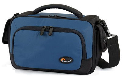乐摄宝 数码单肩背单反微单相机包 clips 140 c140 冰蓝/黑
