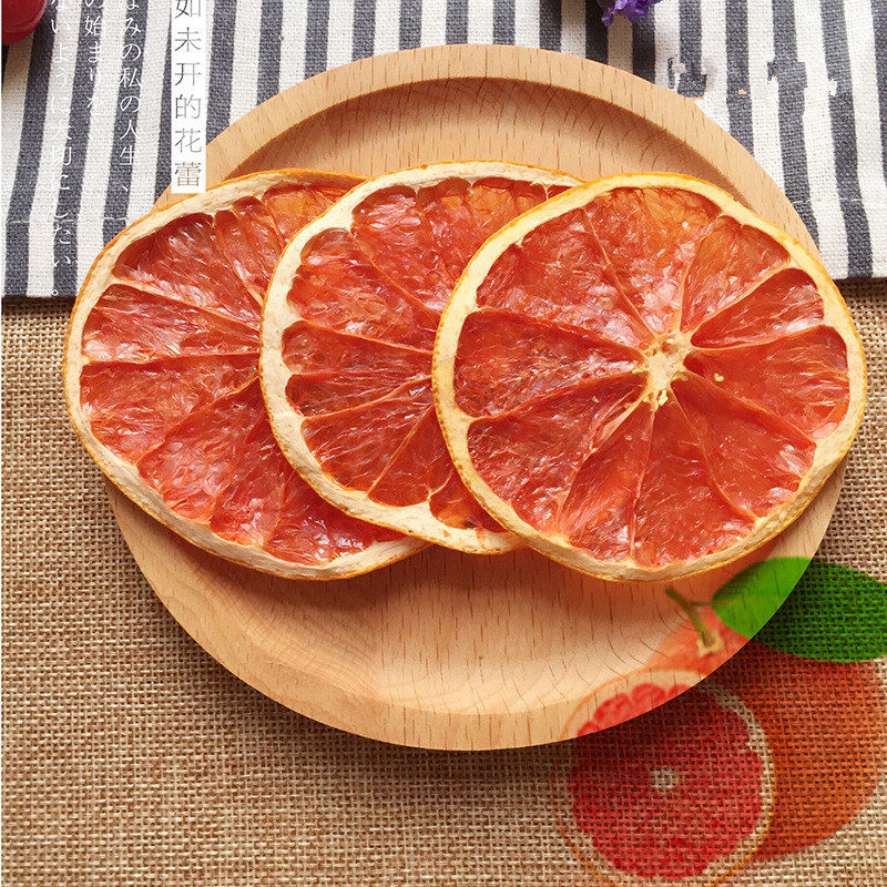 热销手工水果干片_手工无添加西柚干片50g泡水喝的水果西柚片孕妇柚子