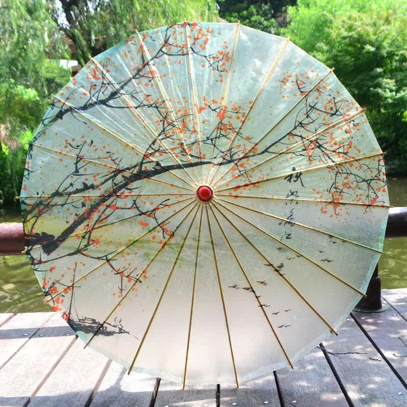 古风伞 晴雨两用 古典_复古古代古典桐油防雨防晒油纸伞古风雨伞舞蹈