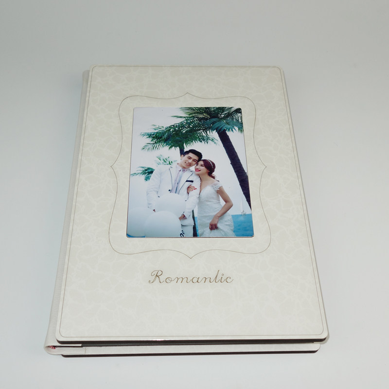影集制作设计_定制亚米奇12寸18寸烤瓷相册婚纱影楼后期结婚相册制作