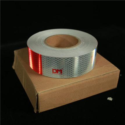 货车道明反射器反光板塑料鼎安货车反光板反光片车身反光贴条胶_7折