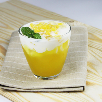 奕方 芒果味爆爆珠爆爆蛋1.2kg 可替椰果珍珠奶茶店甜品专用原料