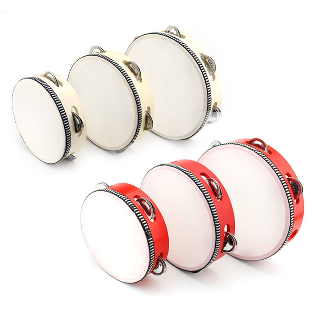 幼儿园儿童舞蹈铃鼓奥尔夫专业打击乐器手拍鼓手摇铃鼓大小号手鼓