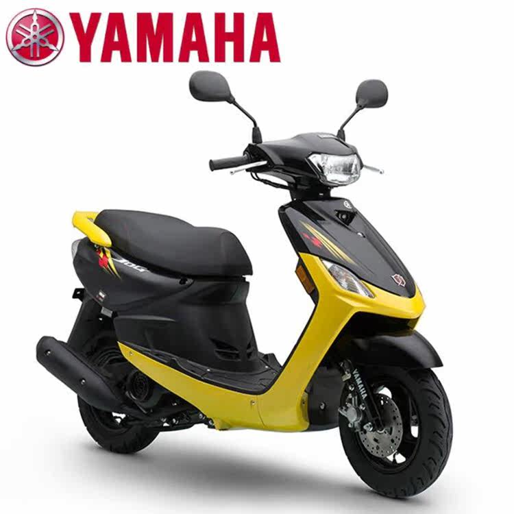 雅马哈踏板车_正品雅马哈摩托车巧格jog100踏板燃油机车福喜鬼火125