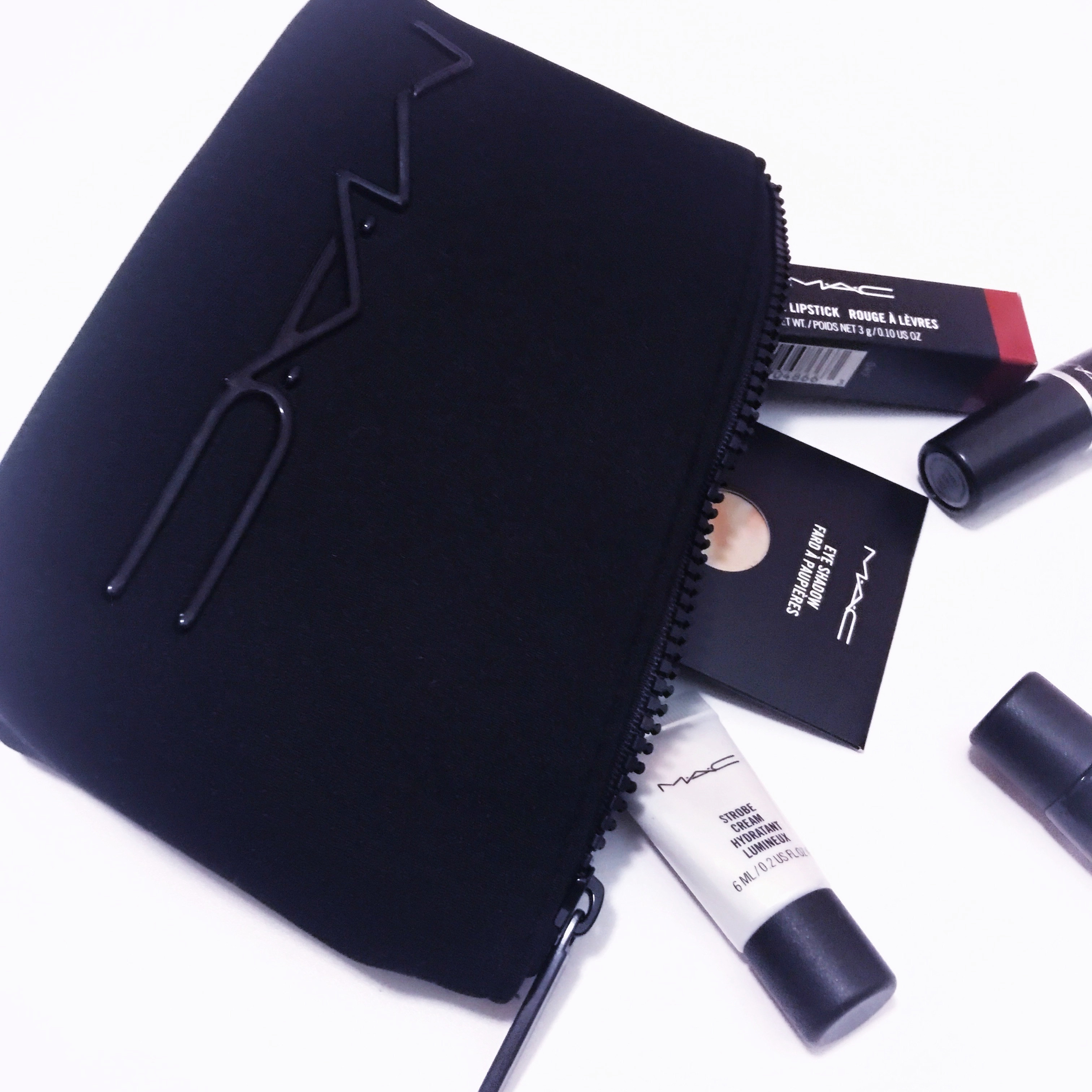 包邮!mac魅可官网收纳包化妆包便携口红整理会员折扣