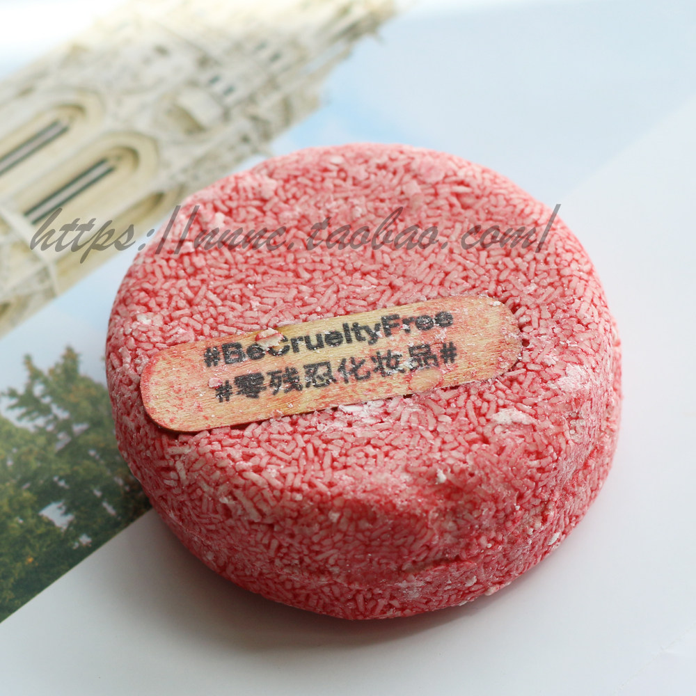 热销lush洗发皂_英国现货lush岚舒洗发皂55g小红帽再生new洗头皂香皂