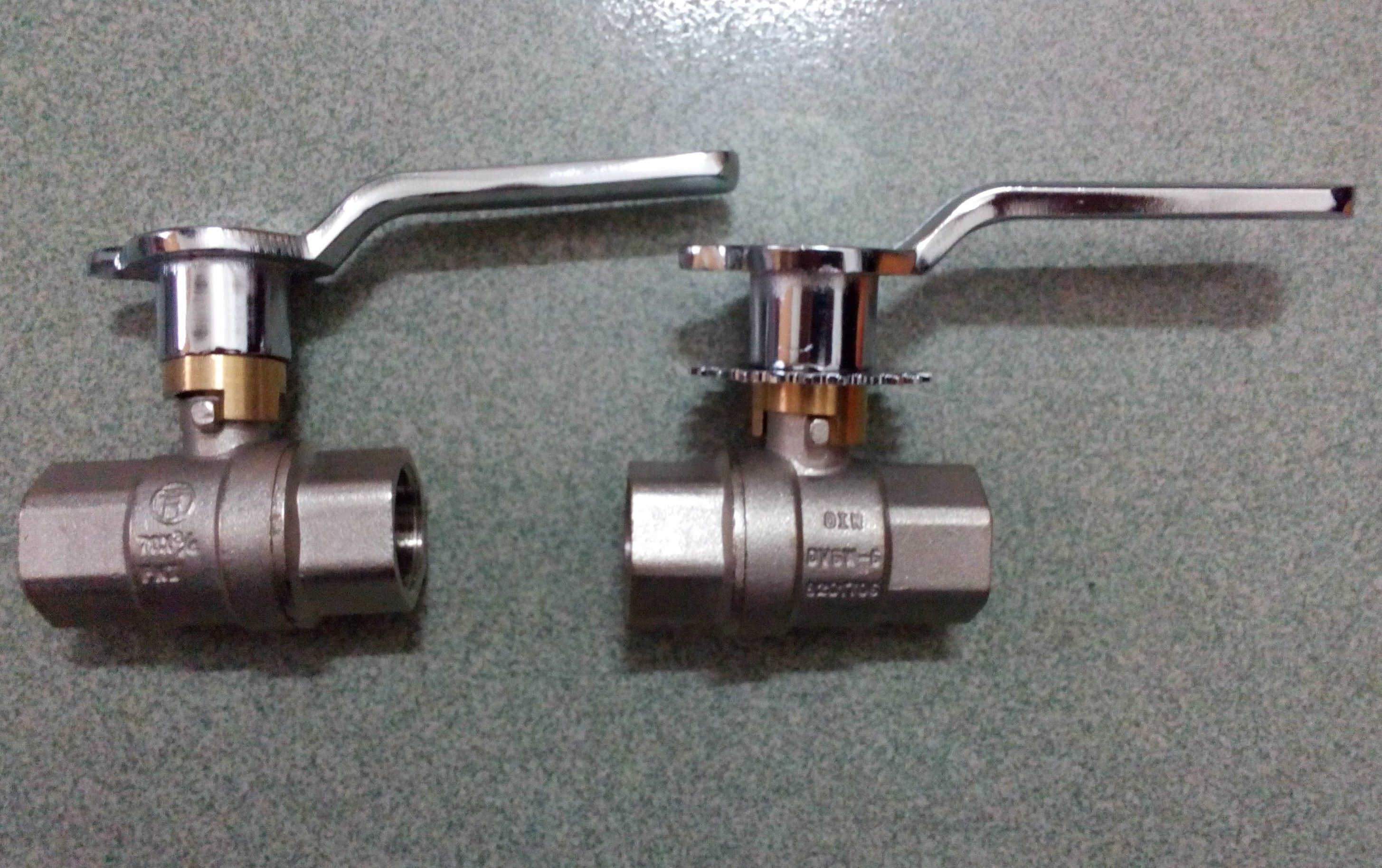 商用燃气灶配件_商用厨具设备配件燃气灶前阀 铜球阀 4分气制 6分主