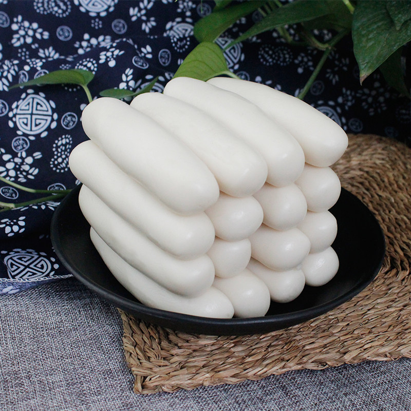 浙江宁波特产水磨手工年糕农家炒年糕 慈城传统年糕条年糕片2斤装