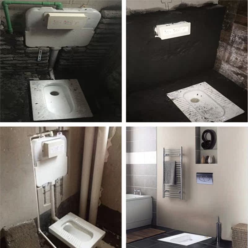 卫生间隐藏式水箱 入墙暗装暗藏蹲便器 水箱隐形嵌入式冲水箱马桶