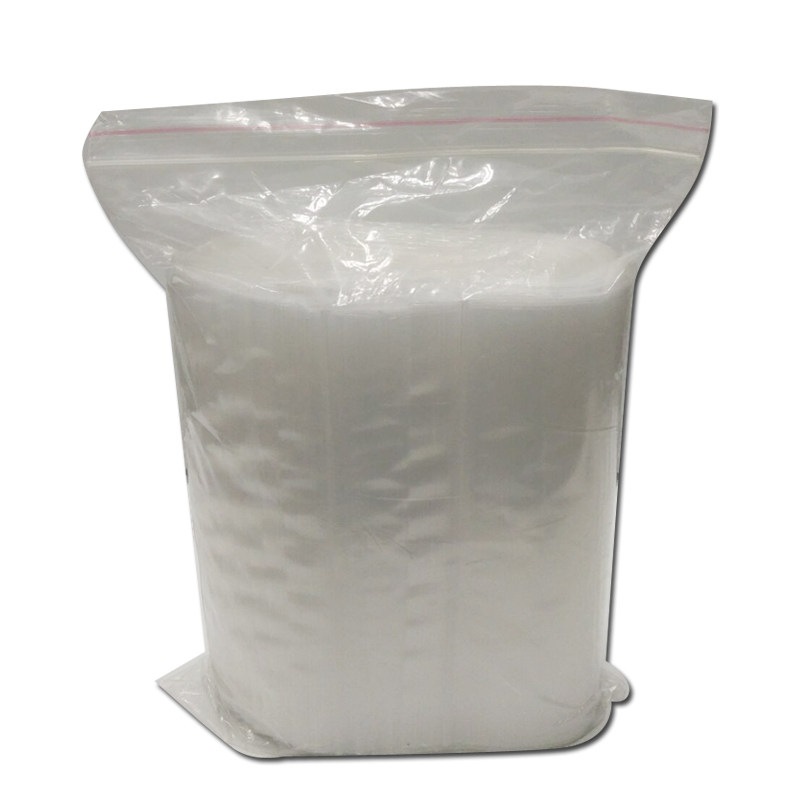 pe自封袋透明塑料袋加厚塑封口密封包装袋收纳袋40*60cm 90个/包