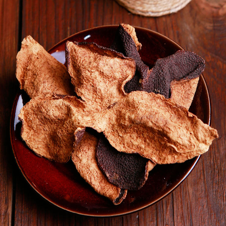 新会特产道地陈皮十年大红皮 广陈皮茶烹饪煲汤配料承兴行50g盒装