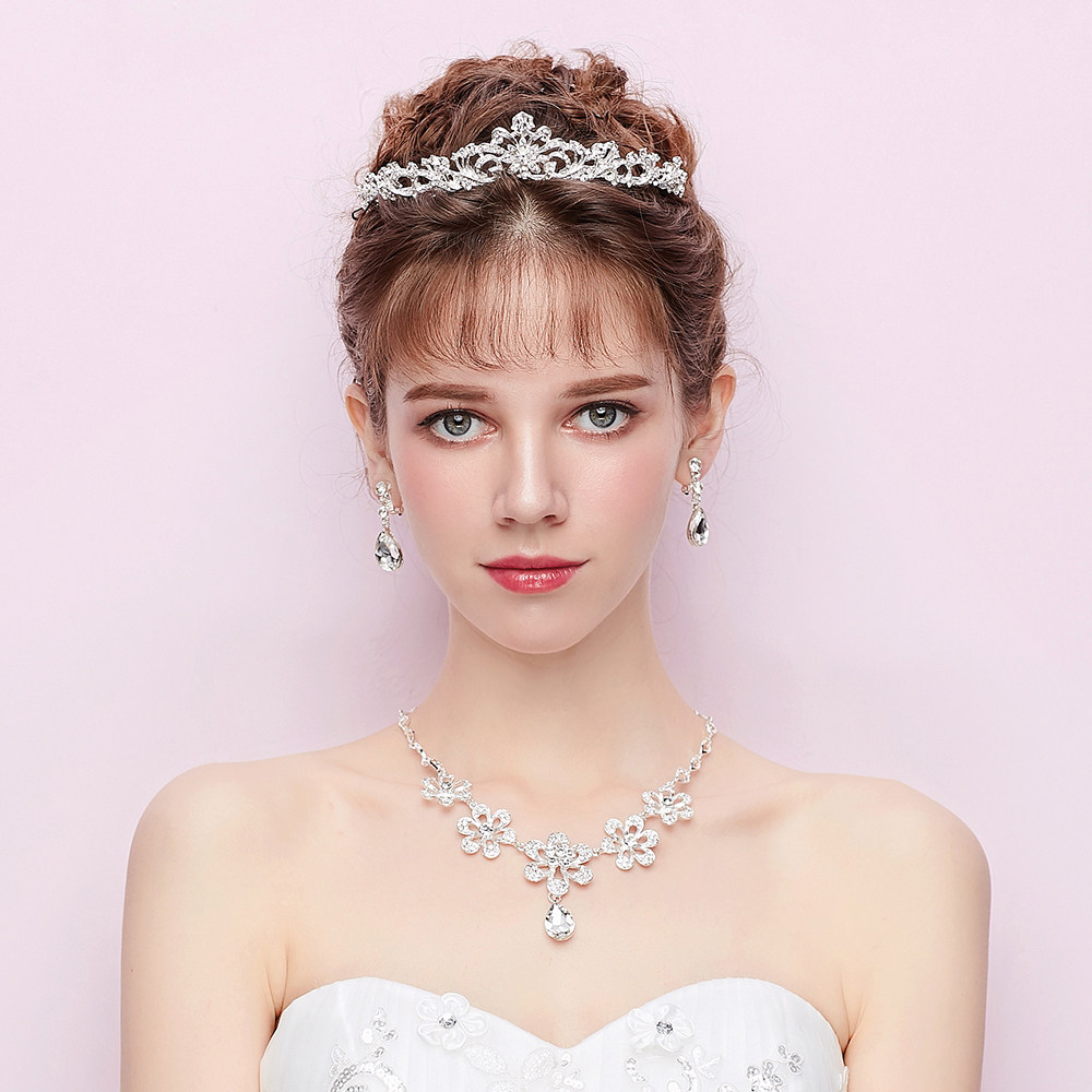 婚纱配饰三件套 简约