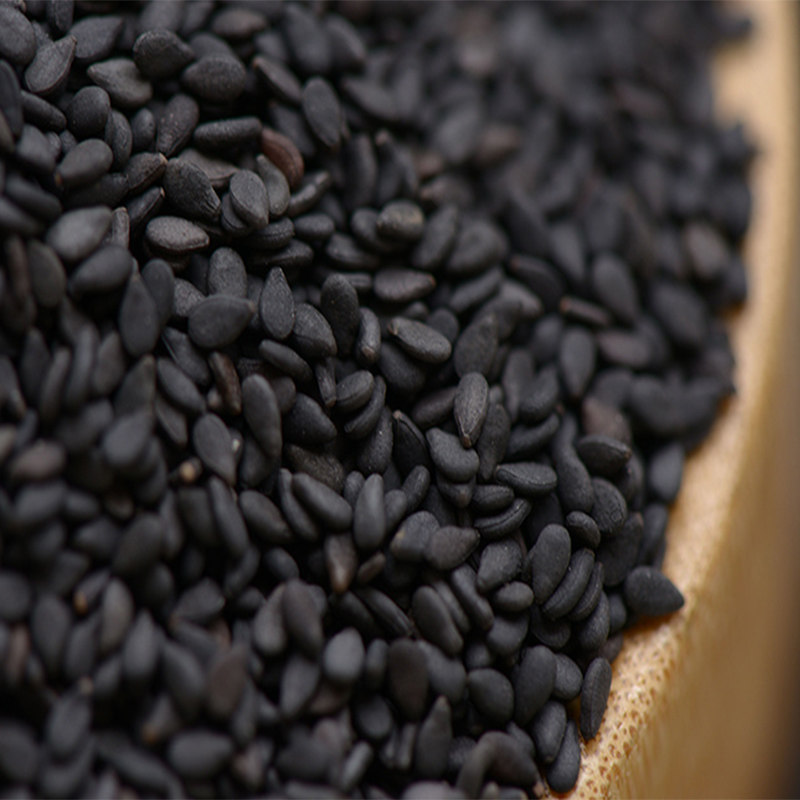 包邮 生黑芝麻-纯新货天然生芝麻-农家自产黑芝麻仁糊磨粉熟都有250g