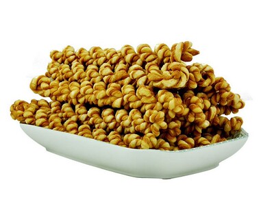 山西特产临猗手工朱柿花股麻花礼盒装1800g五香蛋酥混合口味包邮