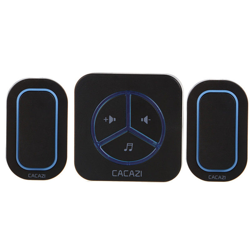 无线门铃家用别墅 交流防水大音量远距离电子遥控 一拖一拖二拖一