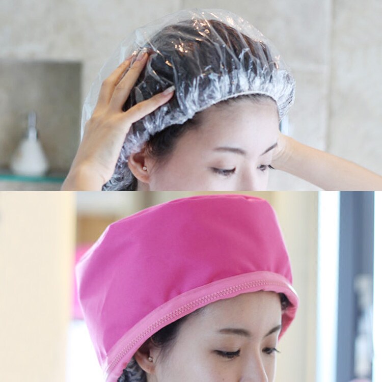 焗油帽_蒸头发护理加热焗油发膜护发电热发热蒸发帽家用染发做营养女