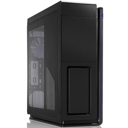 phanteks/追风者515etg-bk黑色中塔双面全侧透钢化玻璃水冷铝机箱_7折
