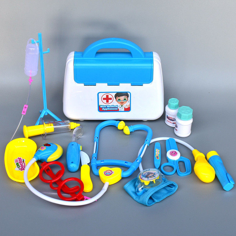 儿童医生玩具套装听诊器男孩女孩过家家仿真打针医具工具医用箱