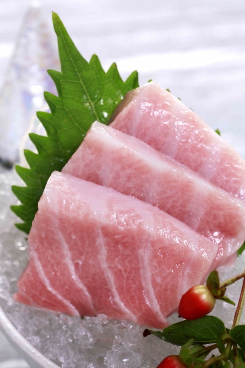 蓝旗金枪鱼大脂toro新鲜活冻超低温大腹 生鱼片料理刺身250g