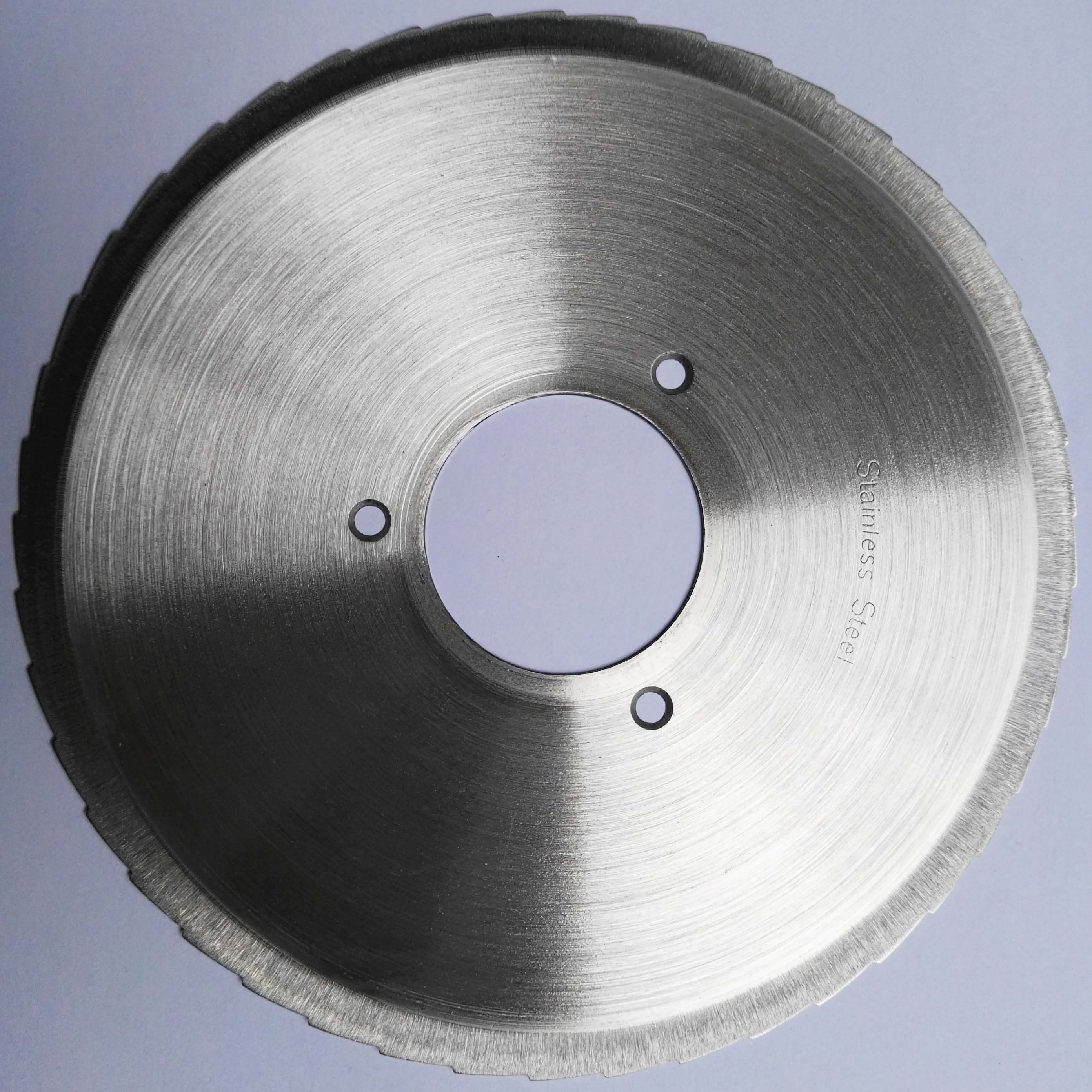 羊肉切片机刀片配件商用切肉机不锈钢圆刀片切面包