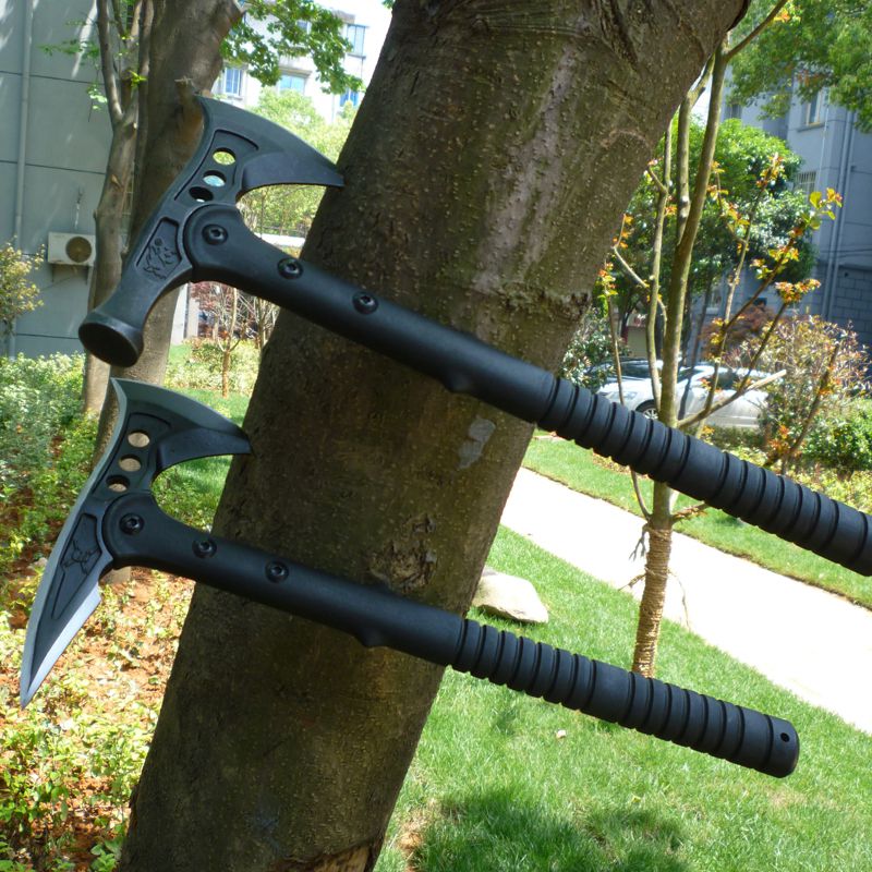 野战刀_求生刀国产大砍特战野战精钢野外斧子战斧户外防身大刀刀具