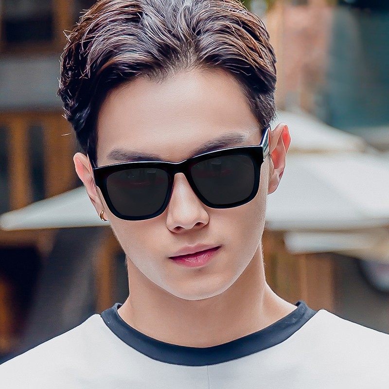 特价暴龙太阳镜男 圆脸_正品朗慕暴龙2018新款墨镜男士潮人太阳镜潮