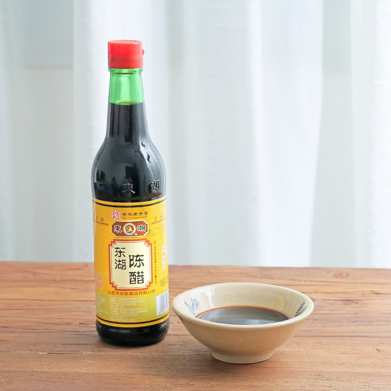 东湖陈醋_东湖 山西陈醋420ml香醋食用醋瓶装陈醋酿造食醋3瓶包邮优惠
