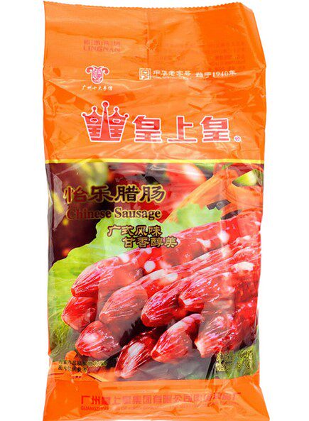 腊味王 煌上煌 广州皇上皇 怡乐腊肠 送礼佳品400g 广东手信
