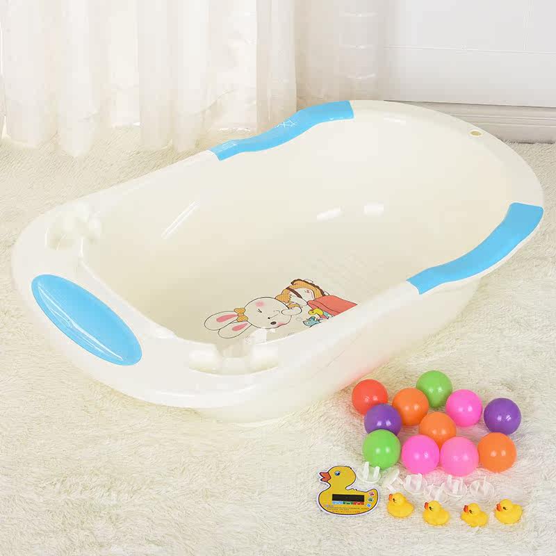 加大号小孩浴盆缸加厚儿童洗澡桶宝宝沐浴桶可坐2-3-4-5-6岁 - 360
