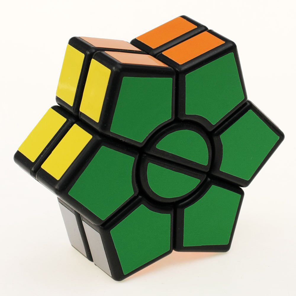 老牌二阶二层sq六角异形魔镖魔方星状不规则免贴纸 益智玩具