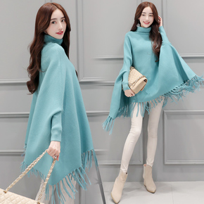 蝙蝠衫毛衣外套