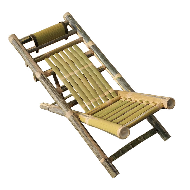 躺椅折叠午休 单人_楠竹躺椅竹椅子老人靠背椅单人折叠椅子竹制家具