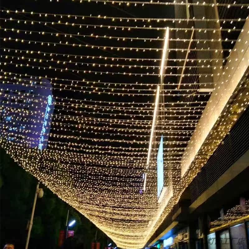 特价串灯 满天星 室外_烧烤彩灯漫天星房顶装饰花园灯串节日室外露台