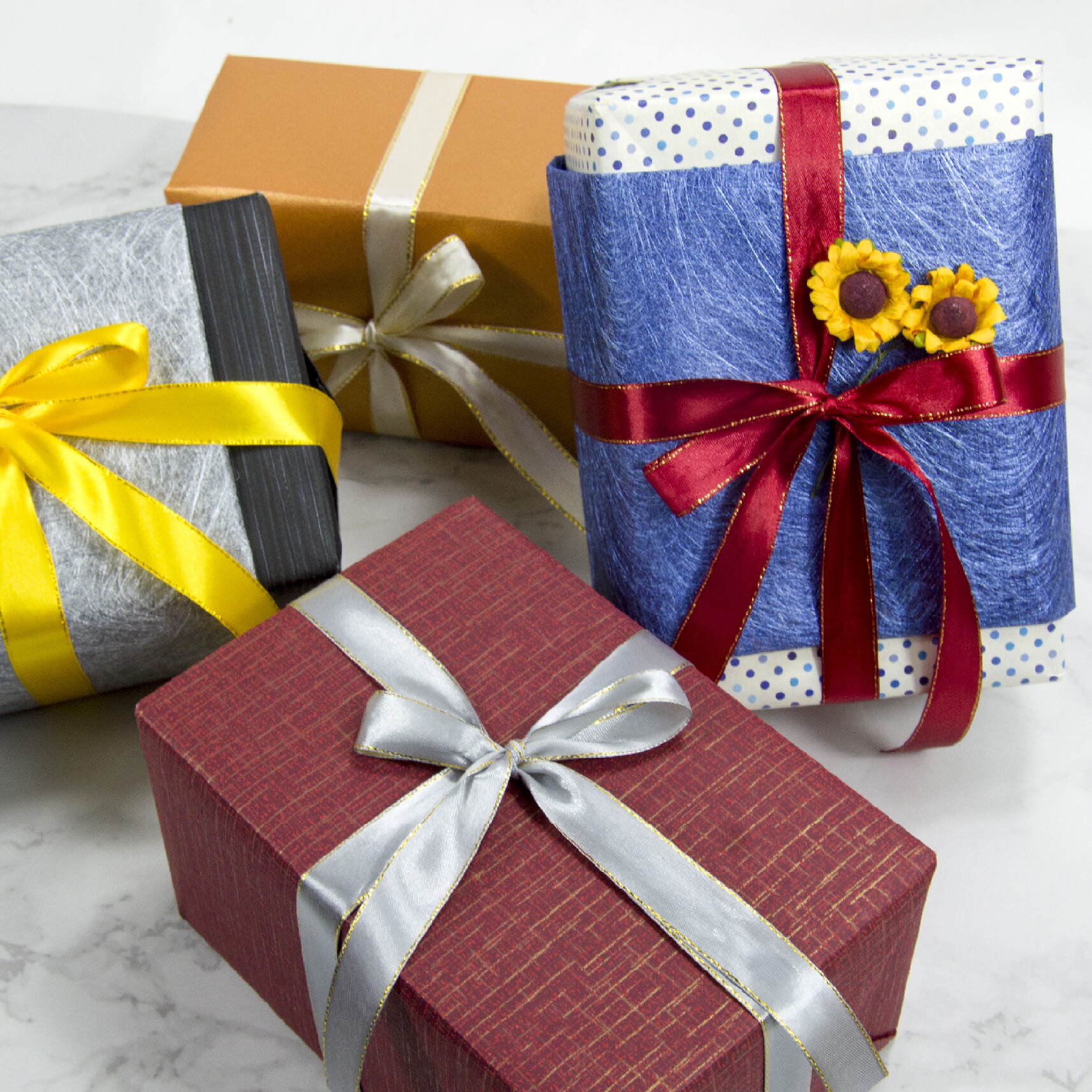 包邮 2cm宽手工diy鲜花包装扎带生日圣诞礼品礼物盒包装纸蝴蝶花丝带