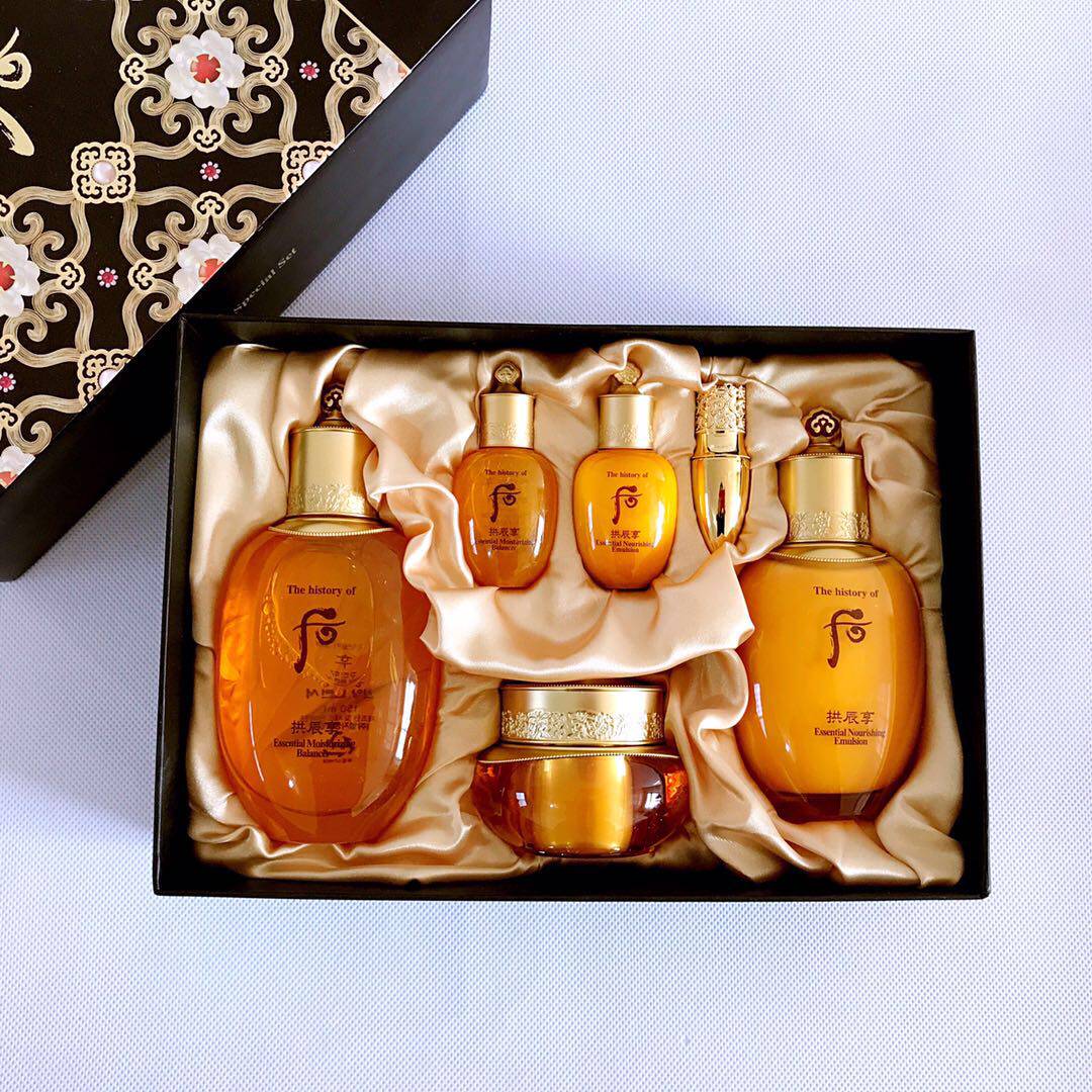 韩国专柜正品whoo后拱辰享套盒气津平衡阴阳