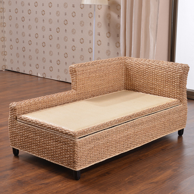 藤沙发床组合客厅藤艺沙发床推拉伸缩式真藤条藤编沙发藤家具沙发