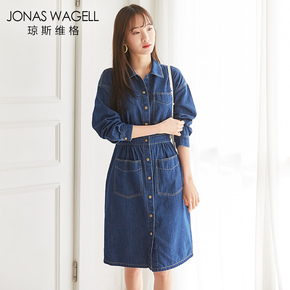 牛仔连衣裙新款品牌