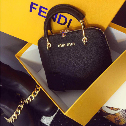 minmin包2016春夏新款韩版女包单肩斜挎包荔枝纹手提链条贝壳小包