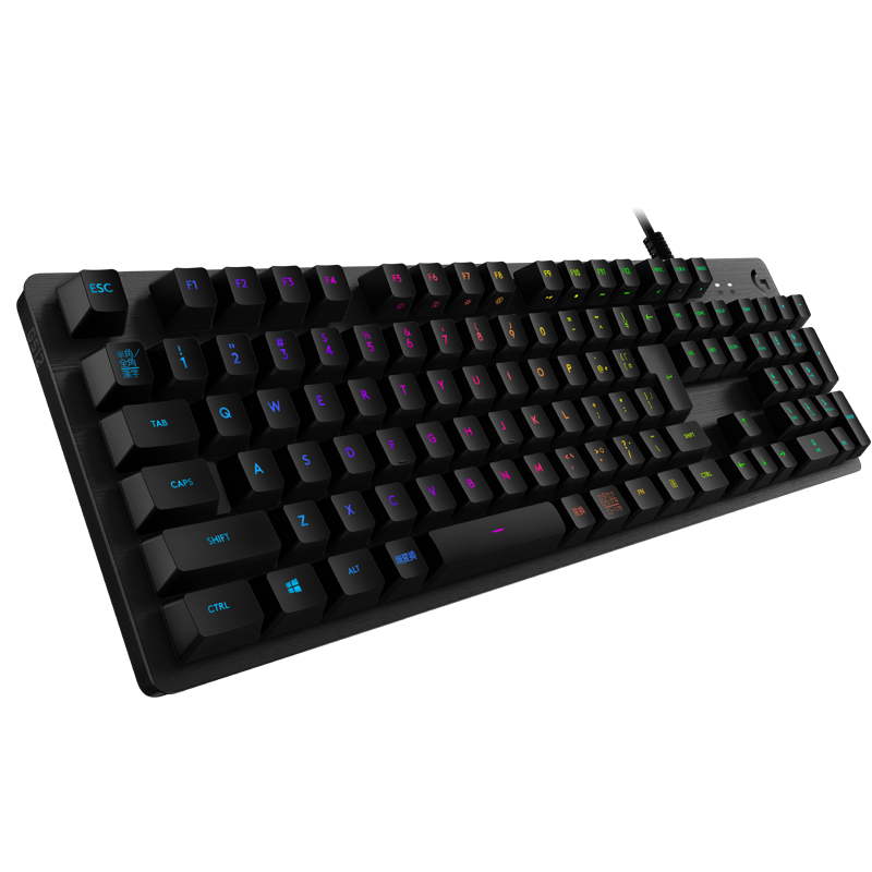 樱桃机械键盘 罗技_罗技g g512 游戏机械键盘rgb幻彩背光cherry樱桃