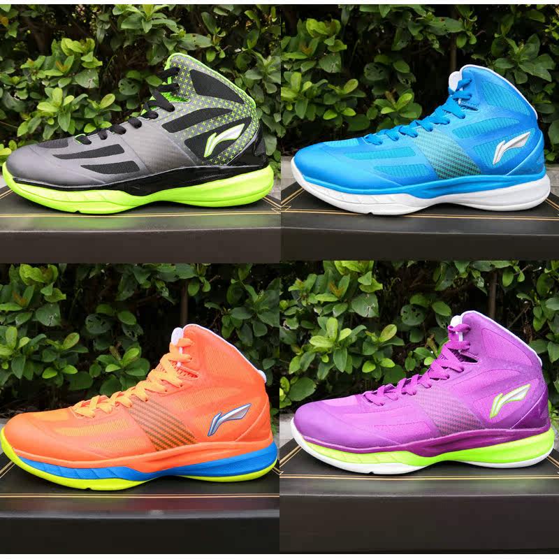 李宁cba篮球鞋_实战利器正品李宁超轻10代篮球鞋男鞋cba缓震耐磨透气