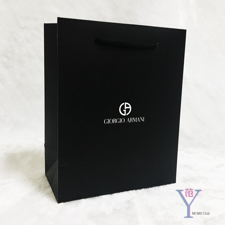 口红正品 阿玛尼_阿玛尼口红唇釉化妆品包装购物袋香水礼品袋护肤品