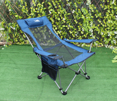 包邮艾旅游两用折叠椅钓鱼躺椅便携式沙滩午休床户外休闲垂钓躺椅