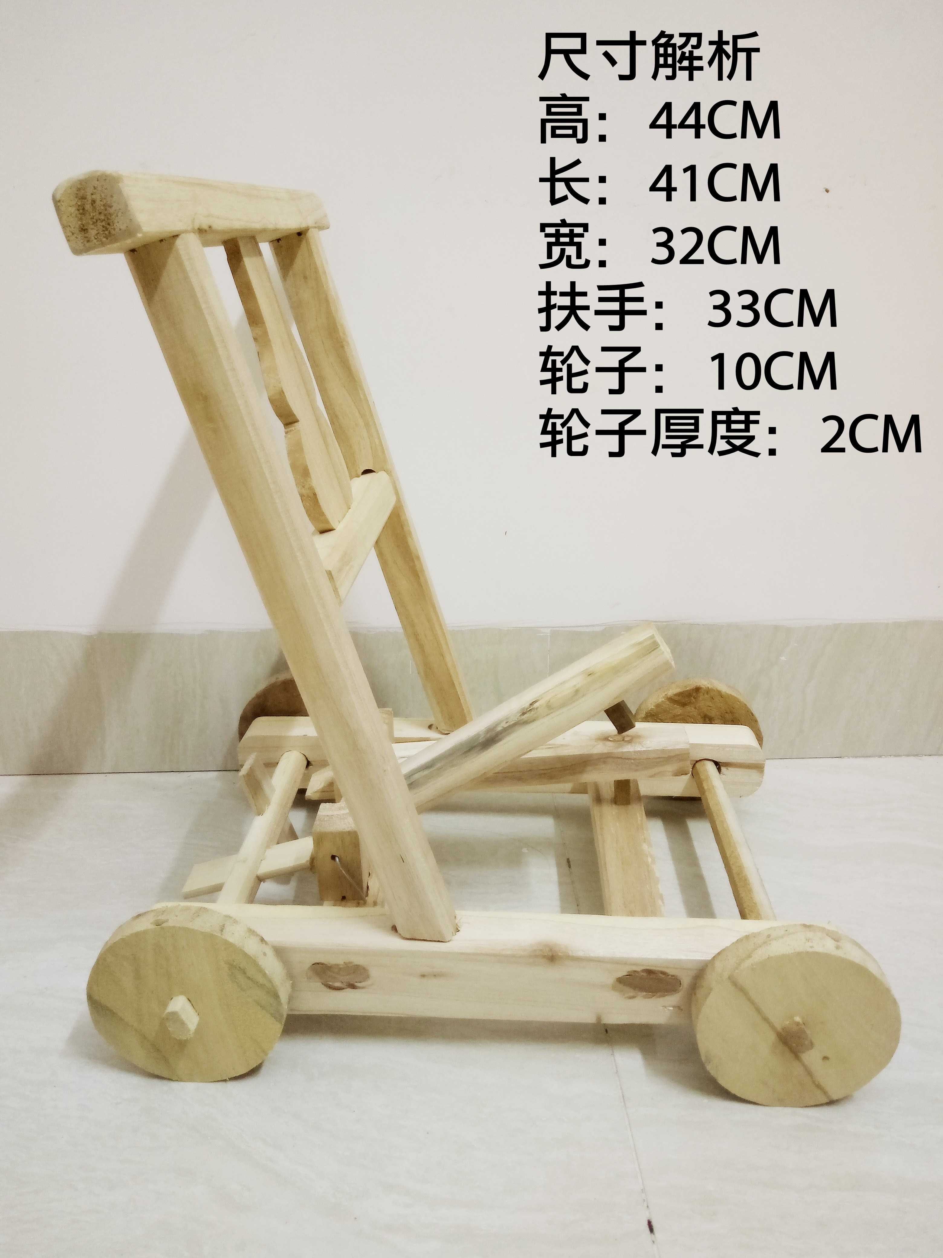 婴儿学步车手推车实木