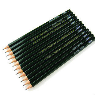 绘图 专业素描铅笔 硬度6h-10b绘画铅笔优惠券