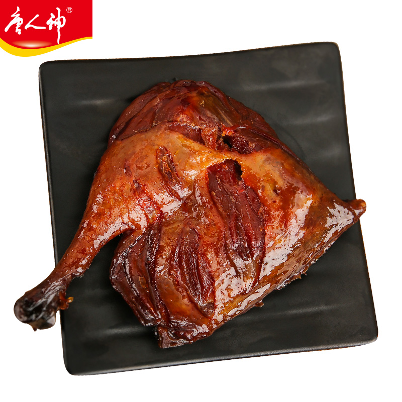 湘西腊味 咸香鸭边腿 湖南特产 风味腊鸭腿185g 唐人神